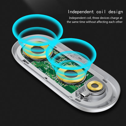 Wholesale Magnetic Wireless Charger 5 in 1 Fast Mag-Safe - Wireless Charger Stand for Multiple Devices