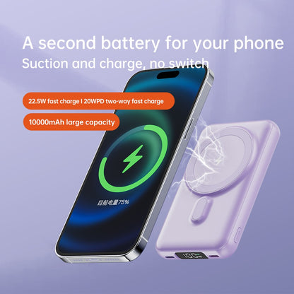 Wholesale Magnetic Wireless Power Bank - 10000mAh Mag-Safe Portable Charger 22.5W