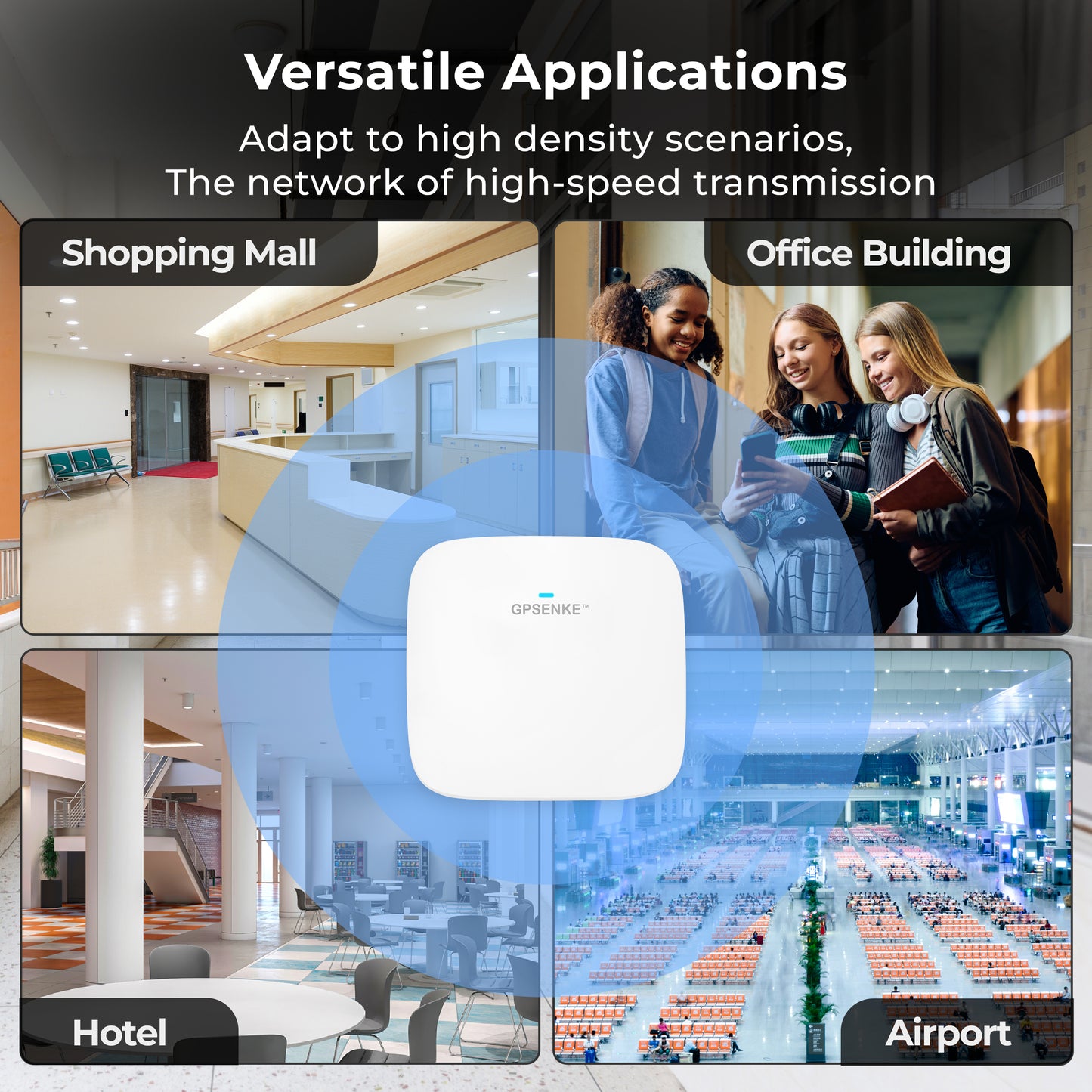 Wholesale Wireless Access Point for Business - 1800Mbps Dual-Band WiFi6 Ceiling Access Point