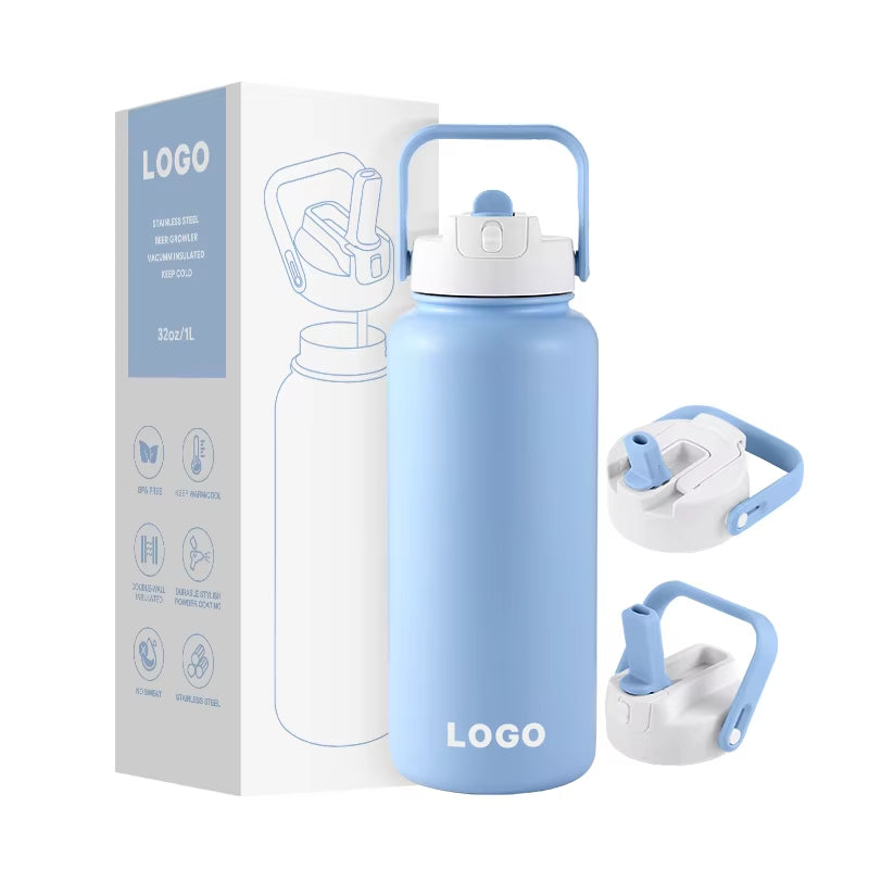 Wholesale Lock Lid Double Wall Stainless Steel & Vacuum Insulation Water Bottle