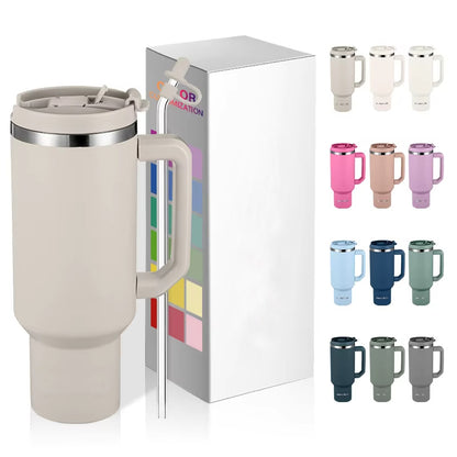 Wholesale 40oz Stainless Steel Vacuum Insulated Tumbler Set