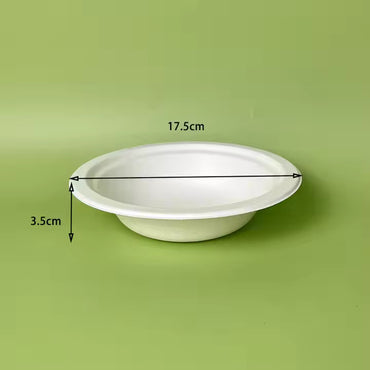 Wholesale Biodegradable Bagasse Disposable Paper Salad Bowls - Eco-Friendly Bulk Supply