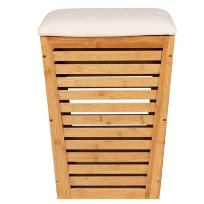 Bamboo Laundry Hamper with Lid