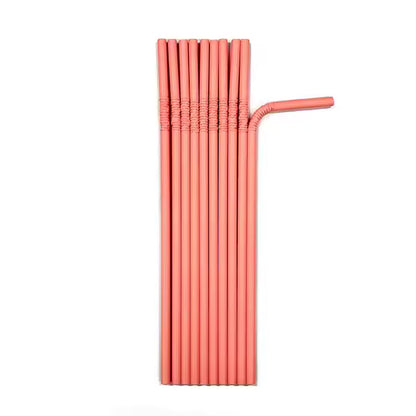 5 Colors Flexible Paper Straws