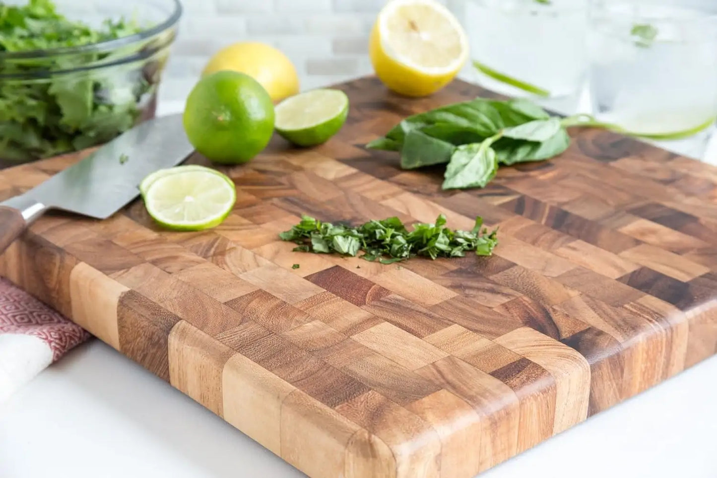 Acacia Wood Square Cutting Board