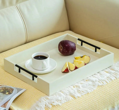 Wholesale Acacia Wood Serving Tray with Handle