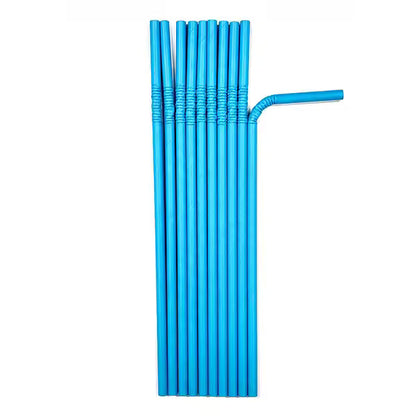 5 Colors Flexible Paper Straws