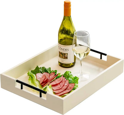 Wholesale Acacia Wood Serving Tray with Handle