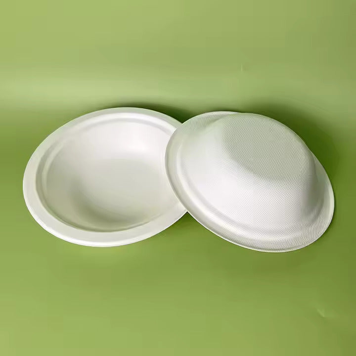 Wholesale Biodegradable Bagasse Disposable Paper Salad Bowls - Eco-Friendly Bulk Supply