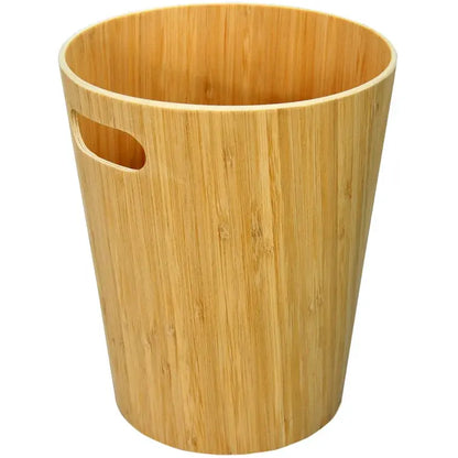 Bamboo Wood Trash Can