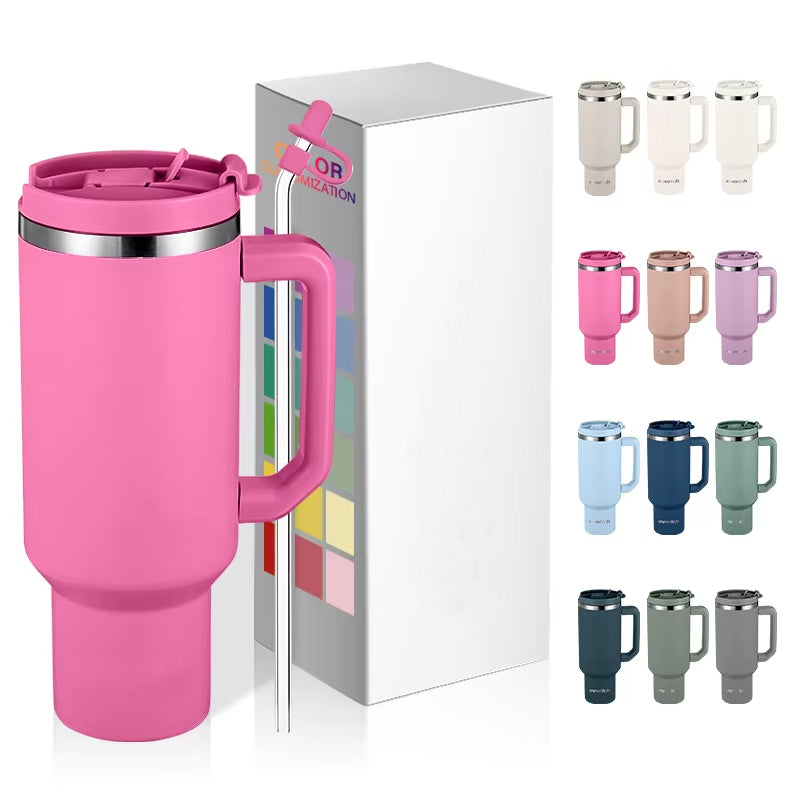 Wholesale 40oz Stainless Steel Vacuum Insulated Tumbler Set