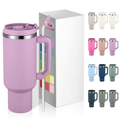 Wholesale 40oz Stainless Steel Vacuum Insulated Tumbler Set